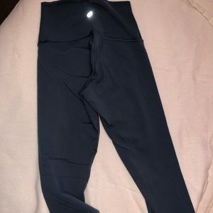 Lululemon Wunder Under Pant Code Blue 28” Long